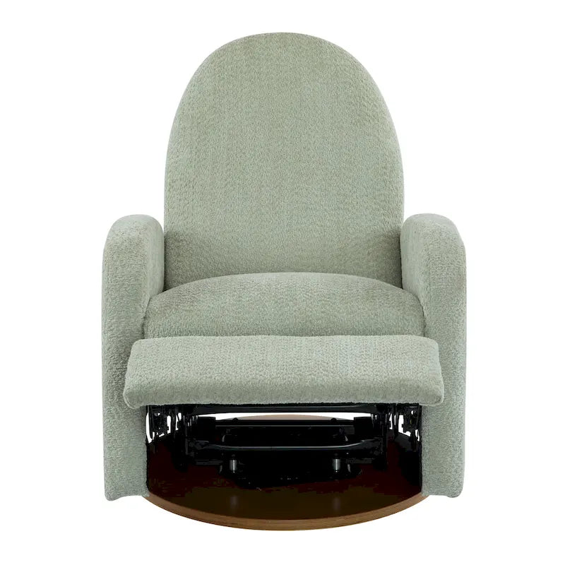 Fauteuil inclinable en bouclette Christopher Knight Home 360 pivotant et planeur