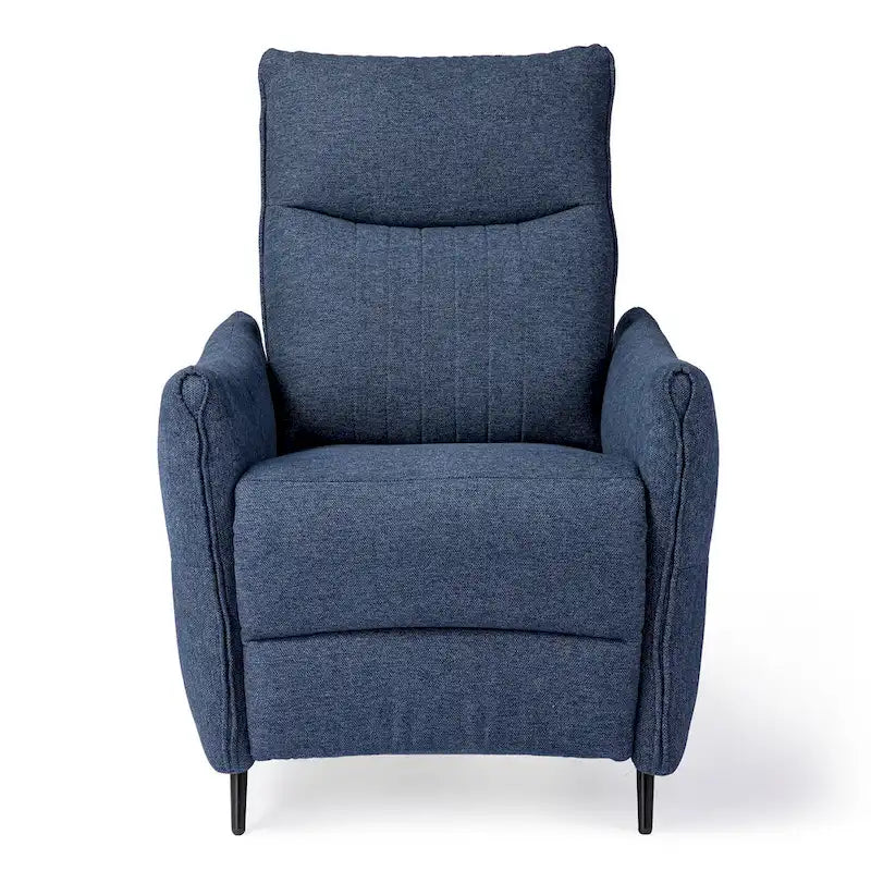 Glitzhome Fauteuil inclinable 41H en tissu avec dossier segmenté ergonomique