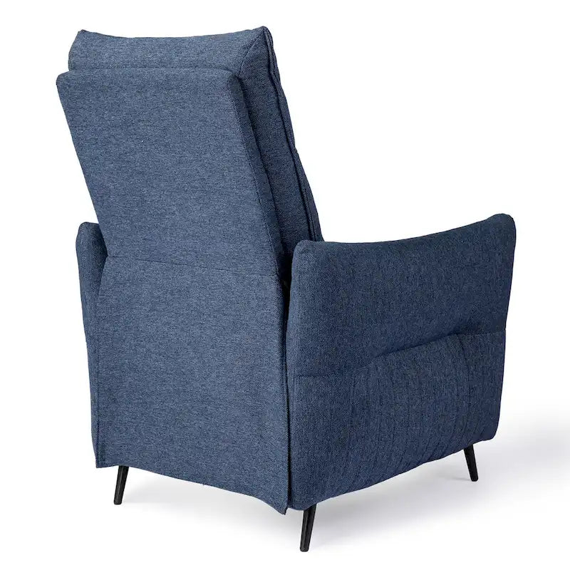 Glitzhome Fauteuil inclinable 41H en tissu avec dossier segmenté ergonomique