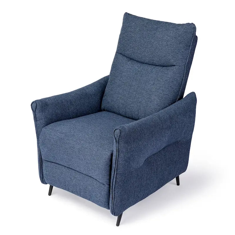 Glitzhome Fauteuil inclinable 41H en tissu avec dossier segmenté ergonomique
