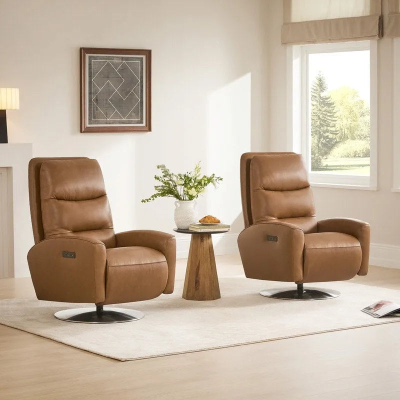 Fauteuil inclinable motorisé Mateo à double moteur et pivotant