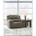 Fauteuil inclinable surdimensionné Signature Design by Ashley Laresview marron