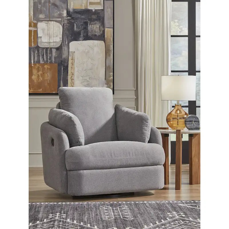 Fauteuil inclinable, pivotant et coulissant Modmax gris foncé Signature Design by Ashley