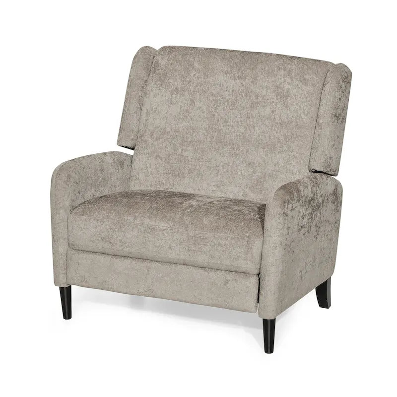 Fauteuil inclinable surdimensionné en tissu texturé Roomfitters, fauteuil inclinable confortable pour le salon