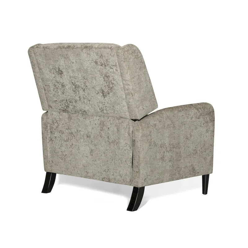 Fauteuil inclinable surdimensionné en tissu texturé Roomfitters, fauteuil inclinable confortable pour le salon