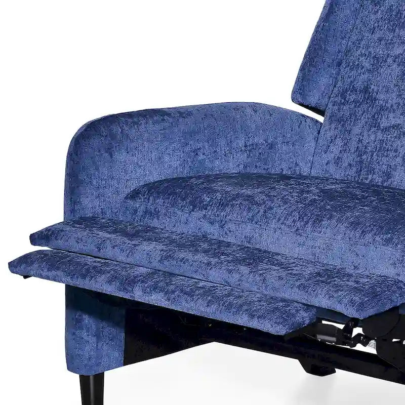 Fauteuil inclinable surdimensionné en tissu texturé Roomfitters, fauteuil inclinable confortable pour le salon
