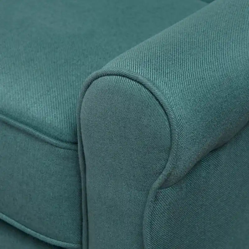 Fauteuil inclinable standard manuel Roomfitters, chaise longue confortable pour salon, chambre à coucher, sarcelle