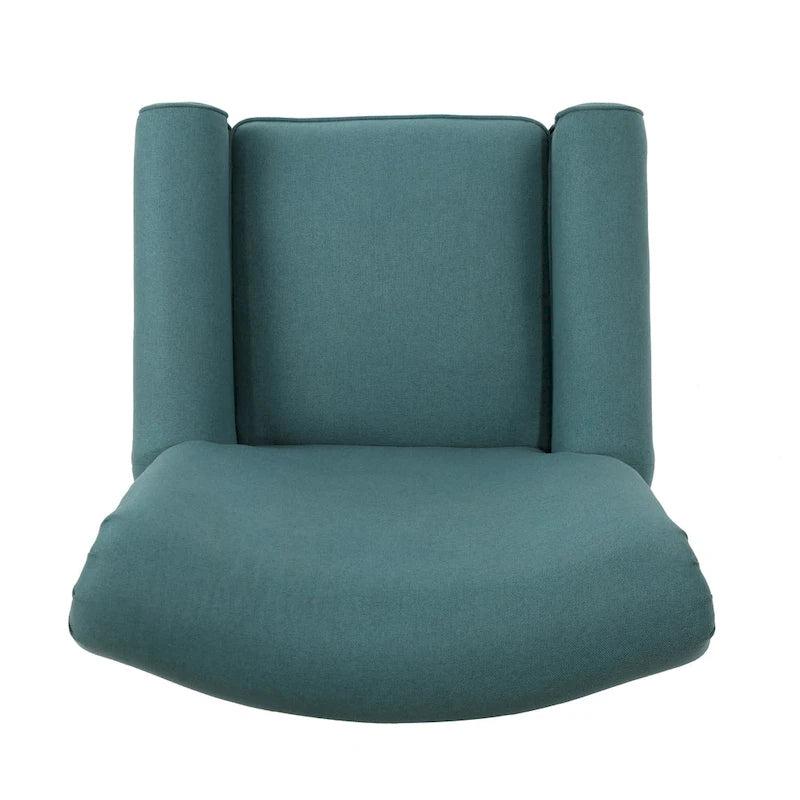 Fauteuil inclinable standard manuel Roomfitters, chaise longue confortable pour salon, chambre à coucher, sarcelle