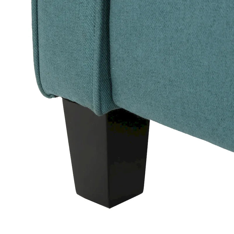 Fauteuil inclinable standard manuel Roomfitters, chaise longue confortable pour salon, chambre à coucher, sarcelle