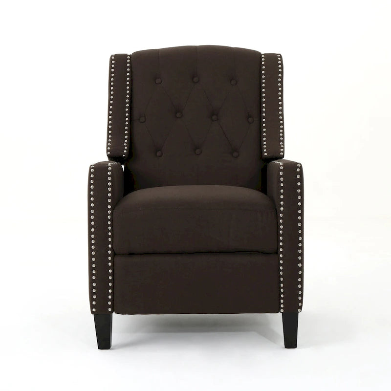 Fauteuil inclinable classique en tissu Roomfitters, élégant fauteuil inclinable pour salon, chambre à coucher