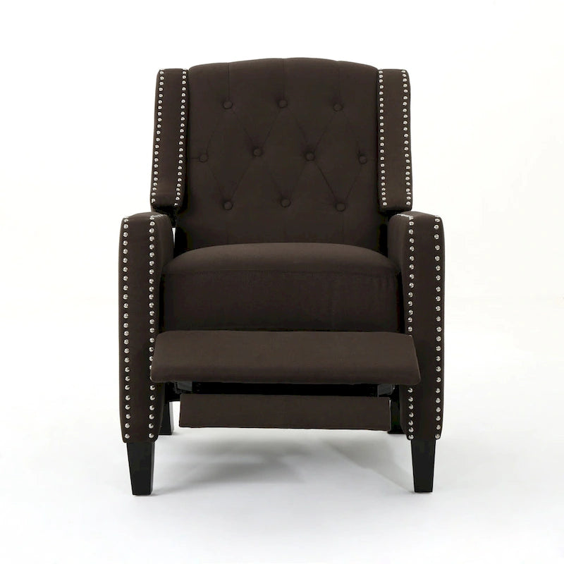 Fauteuil inclinable classique en tissu Roomfitters, élégant fauteuil inclinable pour salon, chambre à coucher