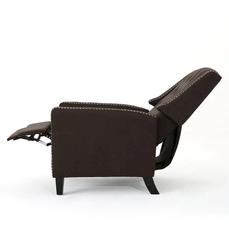 Fauteuil inclinable classique en tissu Roomfitters, élégant fauteuil inclinable pour salon, chambre à coucher