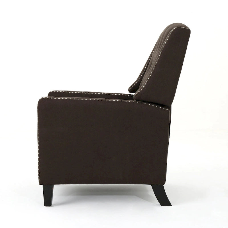 Fauteuil inclinable classique en tissu Roomfitters, élégant fauteuil inclinable pour salon, chambre à coucher