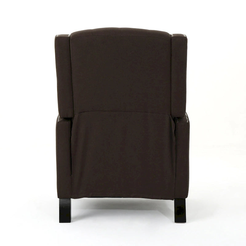 Fauteuil inclinable classique en tissu Roomfitters, élégant fauteuil inclinable pour salon, chambre à coucher