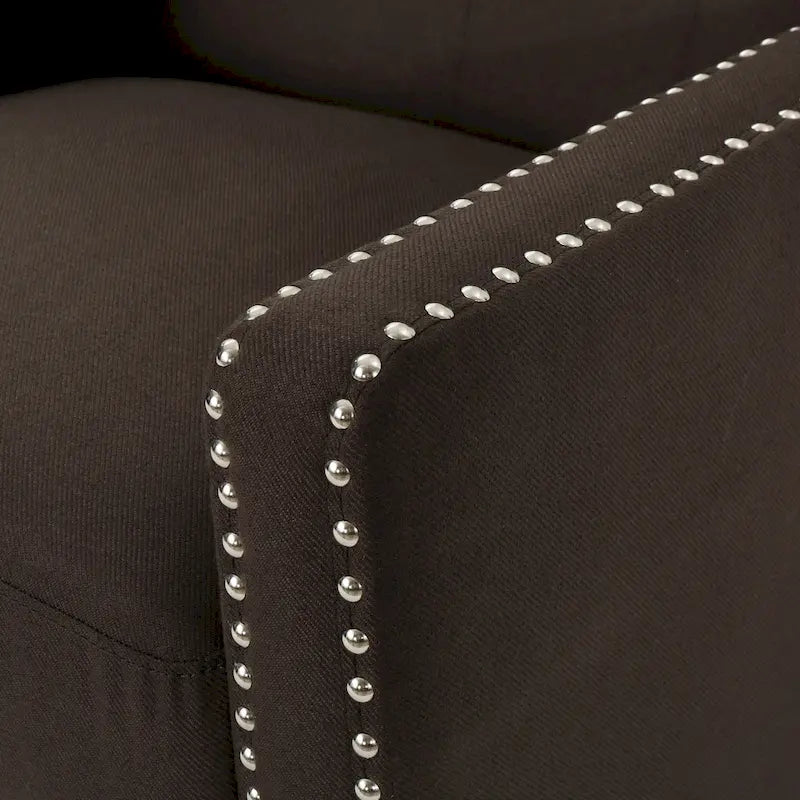 Fauteuil inclinable classique en tissu Roomfitters, élégant fauteuil inclinable pour salon, chambre à coucher