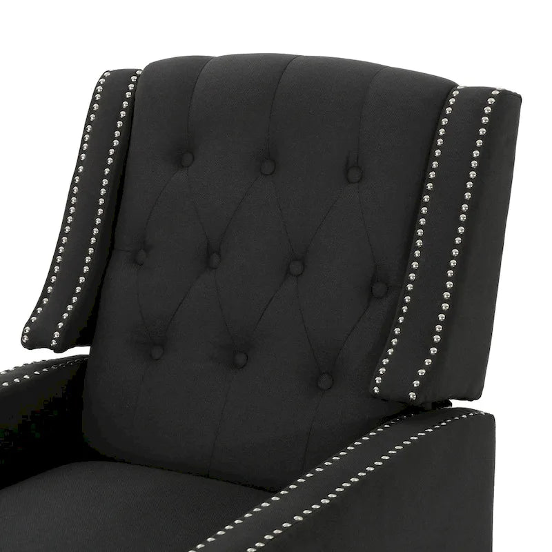 Fauteuil inclinable classique en tissu Roomfitters, élégant fauteuil inclinable pour salon, chambre à coucher