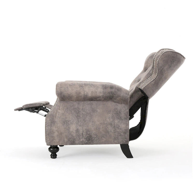 Fauteuil inclinable Roomfitters avec accoudoirs roulés, accentué, profitez d'un confort cocooning