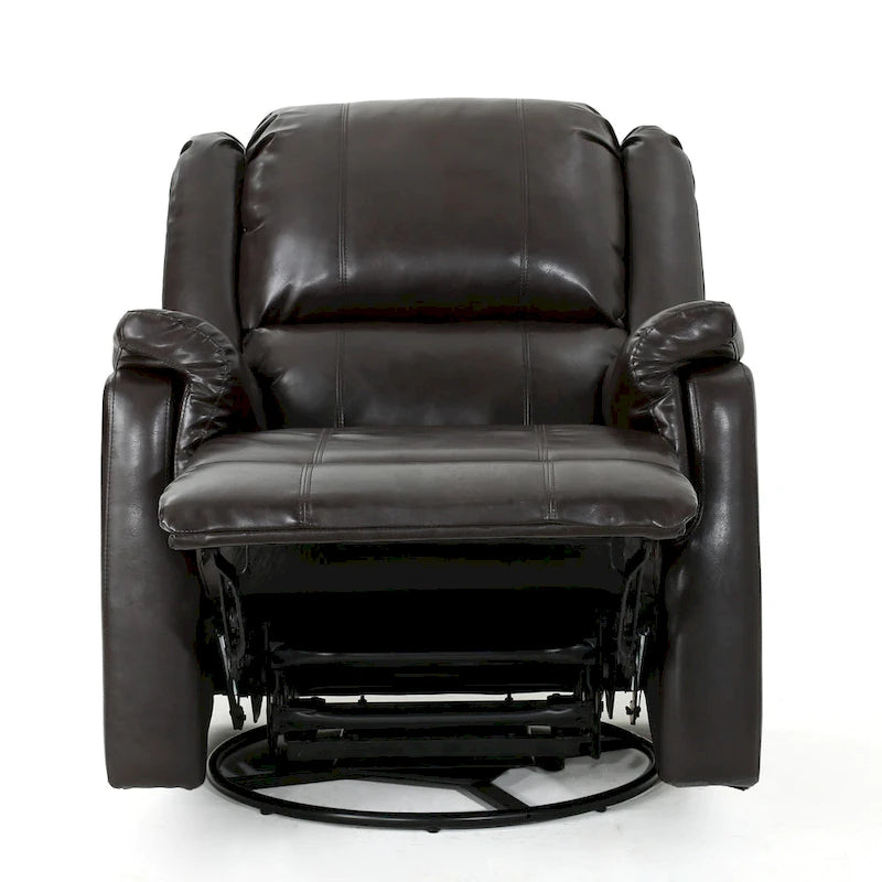 Fauteuil inclinable planeur en tissu Roomfitters avec pivot, fauteuil inclinable manuel