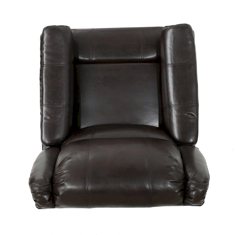 Fauteuil inclinable planeur en tissu Roomfitters avec pivot, fauteuil inclinable manuel