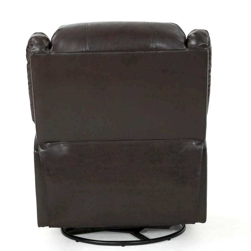 Fauteuil inclinable planeur en tissu Roomfitters avec pivot, fauteuil inclinable manuel