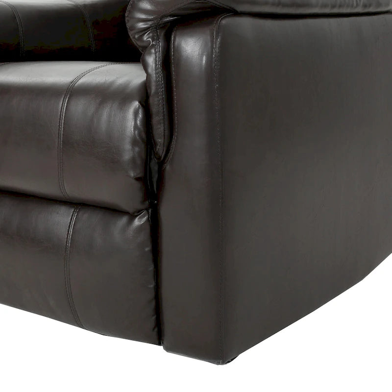 Fauteuil inclinable planeur en tissu Roomfitters avec pivot, fauteuil inclinable manuel