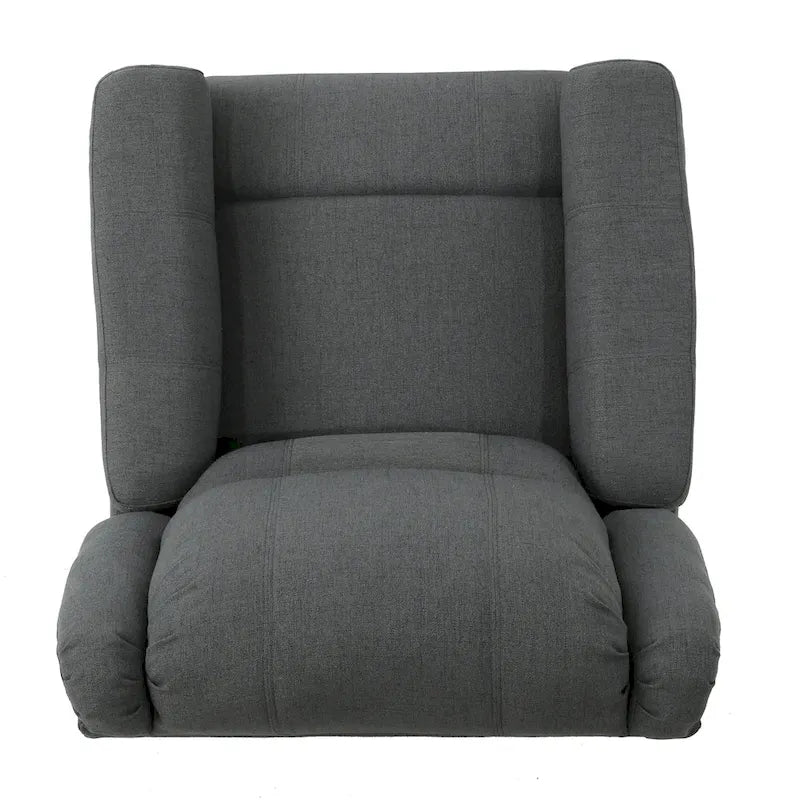 Fauteuil inclinable planeur en tissu Roomfitters avec pivot, fauteuil inclinable manuel