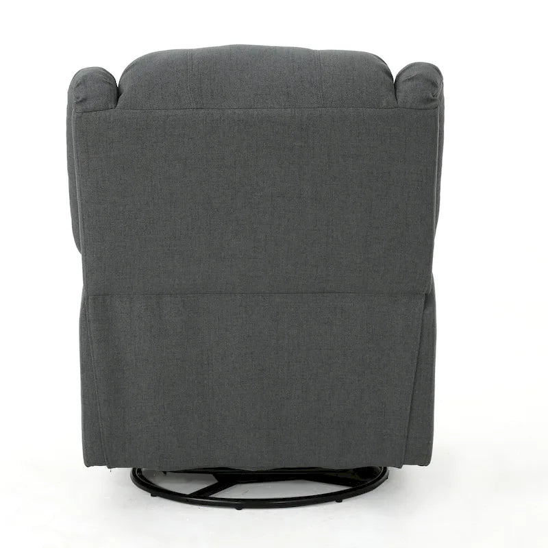 Fauteuil inclinable planeur en tissu Roomfitters avec pivot, fauteuil inclinable manuel