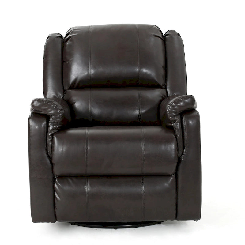 Fauteuil inclinable planeur en tissu Roomfitters avec pivot, fauteuil inclinable manuel