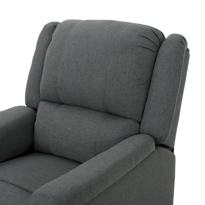 Fauteuil inclinable planeur en tissu Roomfitters avec pivot, fauteuil inclinable manuel
