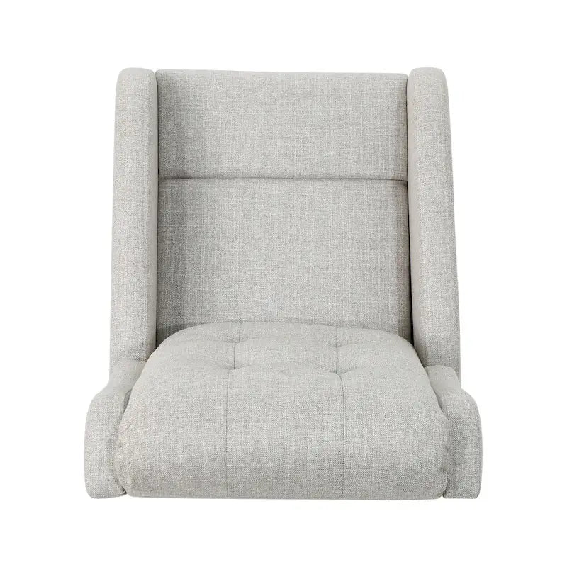 Fauteuil inclinable manuel standard Roomfitters 24,75 pouces de large, fauteuil inclinable douillet pour salon, chambre à coucher, beige