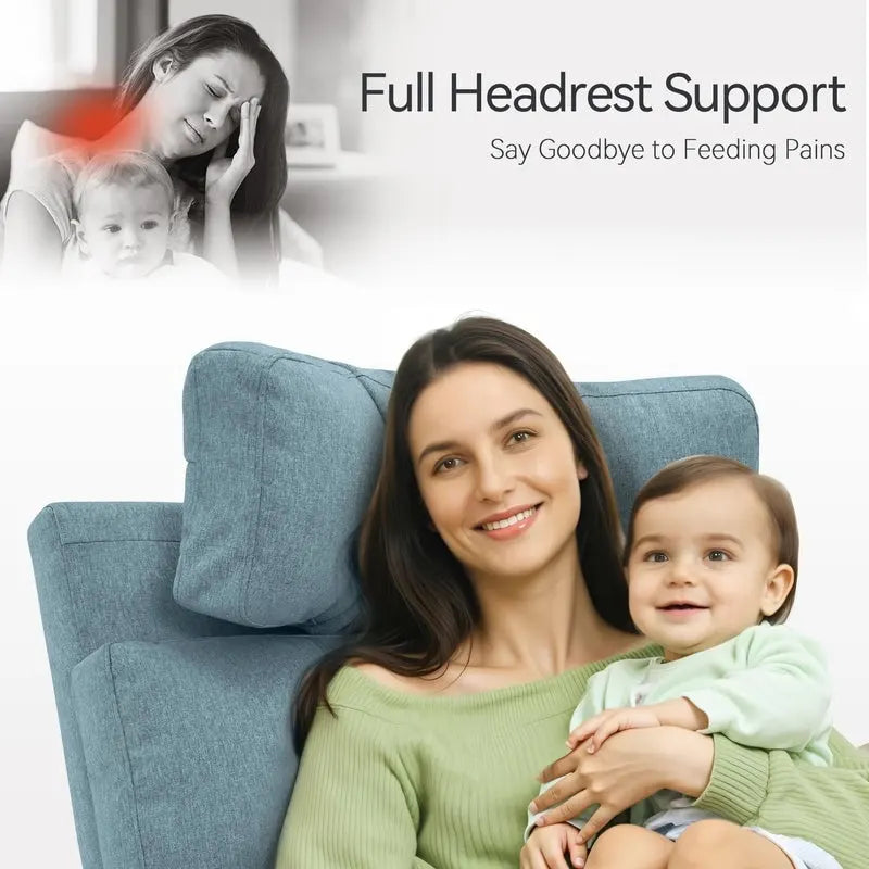 Fauteuil inclinable, pivotant et coulissant MCombo Power, tissu PR601