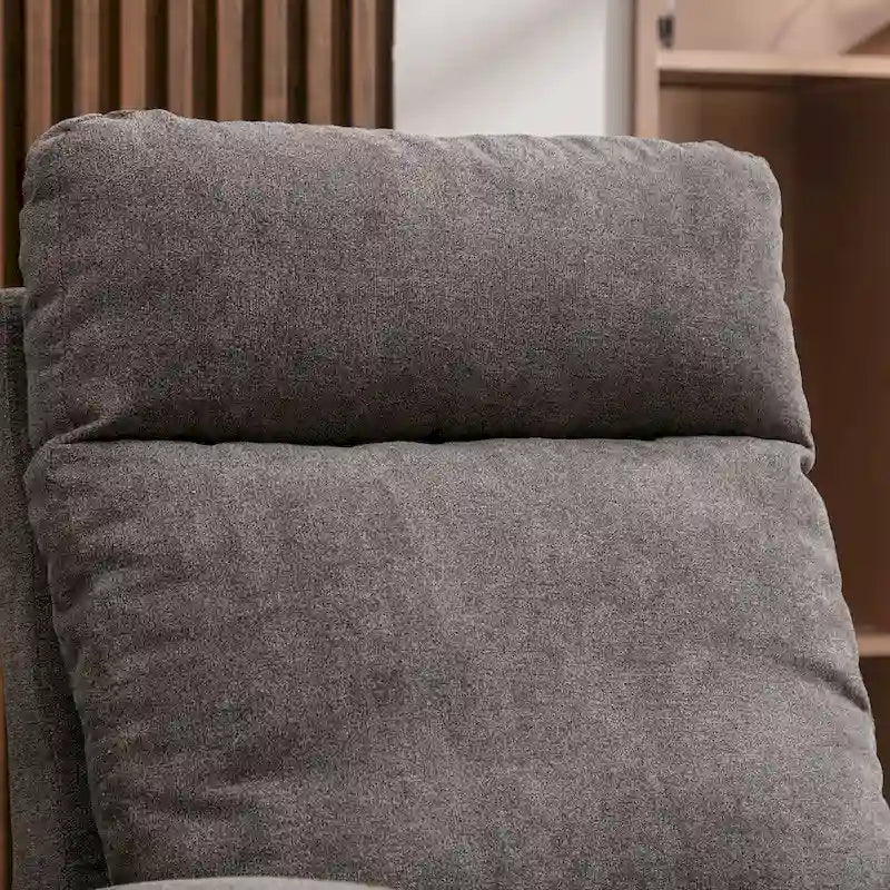 Fauteuil à bascule pivotant et inclinable, rembourré, moderne, pour chambre de bébé