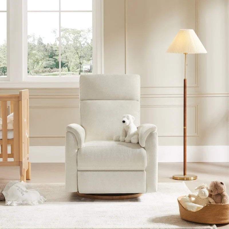 Fauteuil inclinable pivotant Maire Power avec veilleuse pour chambre de bébé