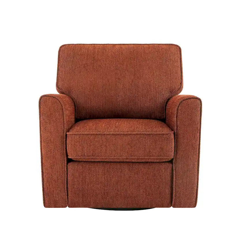 Fauteuil pivotant Chenille 360, Fauteuil moderne avec poches latérales, Fauteuil canapé pivotant, Fauteuil inclinable ergonomique pour chambre à coucher