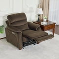 Fauteuil inclinable électrique MCombo Zero Wall-Hugger avec appui-tête réglable, parfait pour les petits espaces et les véhicules récréatifs, tissu ST257