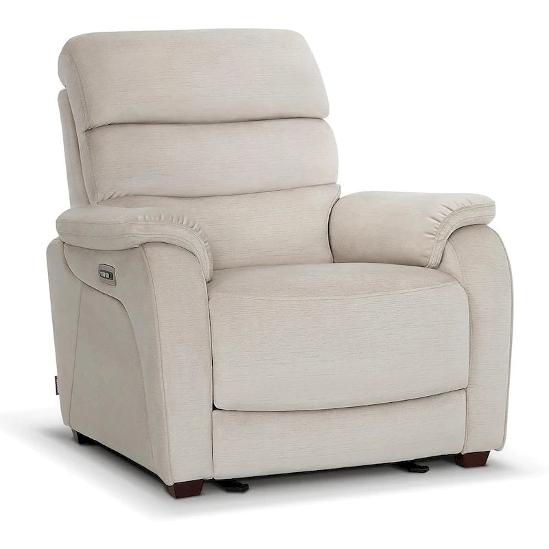 Fauteuil inclinable électrique MCombo Zero Wall-Hugger avec appui-tête réglable, parfait pour les petits espaces et les véhicules récréatifs, tissu ST257