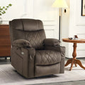 Fauteuil inclinable électrique MCombo Small Dual Motor avec massage, double chauffage, appui-tête réglable, tissu 7222