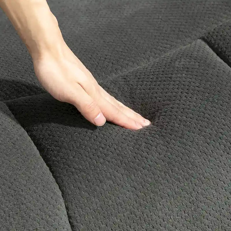 Fauteuil inclinable releveur électrique HOMCOM pour personnes âgées avec massage et chaleur, fauteuil de massage en tissu avec télécommandes