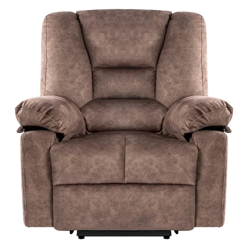 Fauteuil inclinable électrique moderne de relaxation, canapé de massage individuel avec chauffage lombaire et minuterie pour personnes âgées
