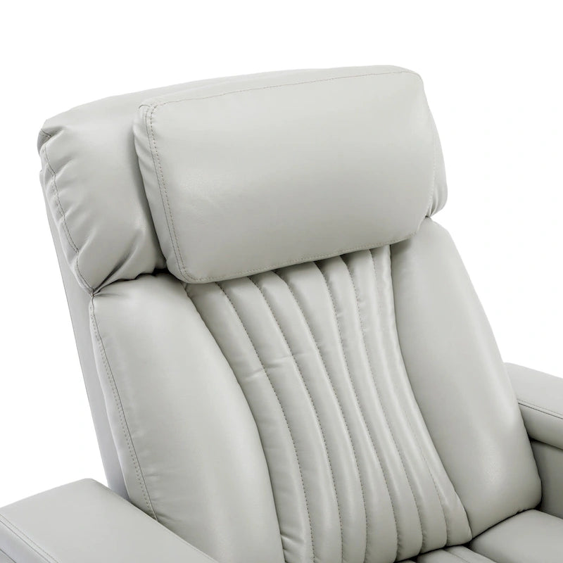 Fauteuil inclinable motorisé de cinéma maison multifonctionnel pivotant à 270°