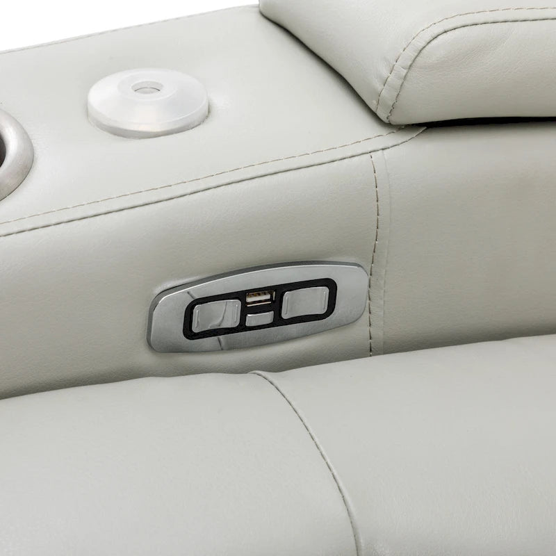 Fauteuil inclinable motorisé de cinéma maison multifonctionnel pivotant à 270°