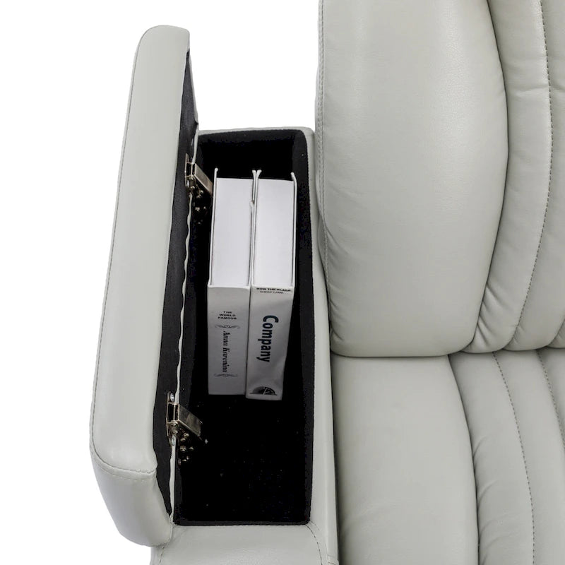 Fauteuil inclinable motorisé de cinéma maison multifonctionnel pivotant à 270°