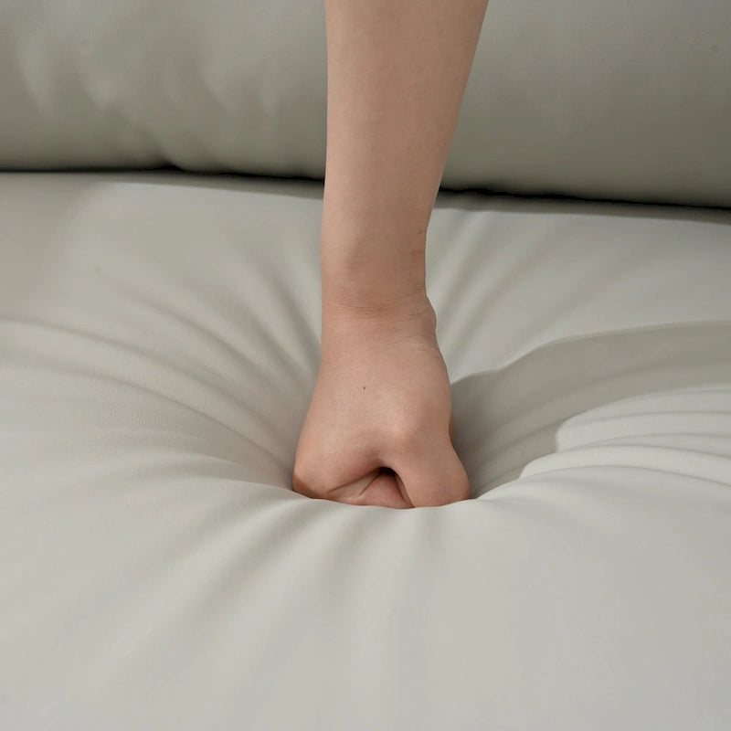 Fauteuil inclinable gris électrique avec pivot, ports USB et repose-pieds réglable