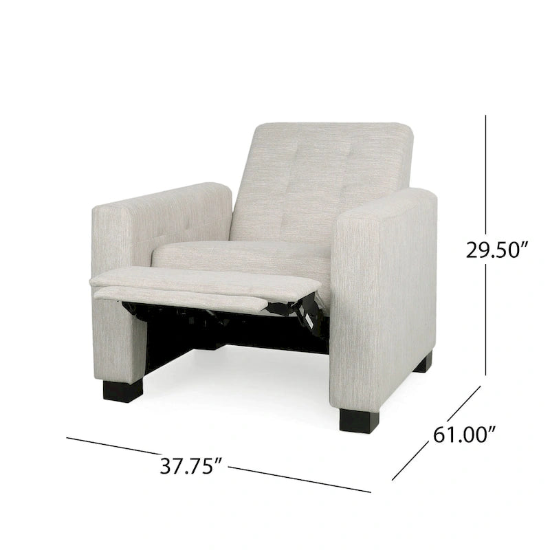 Fauteuil inclinable matelassé Craigue de Christopher Knight Home