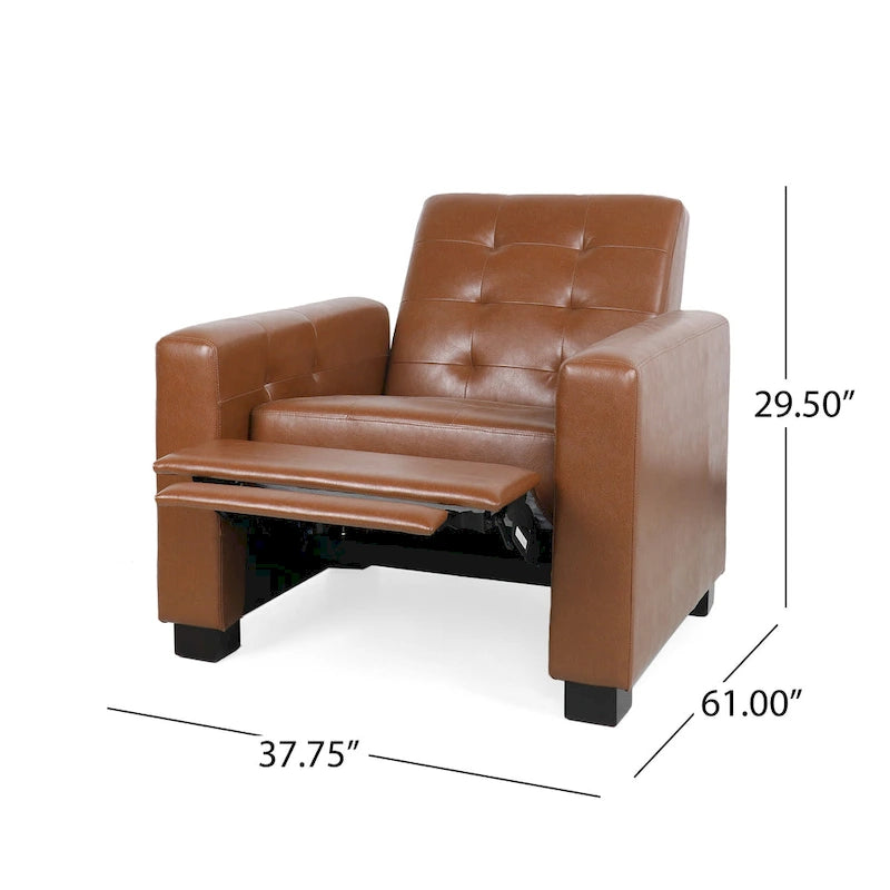 Fauteuil inclinable matelassé Craigue de Christopher Knight Home