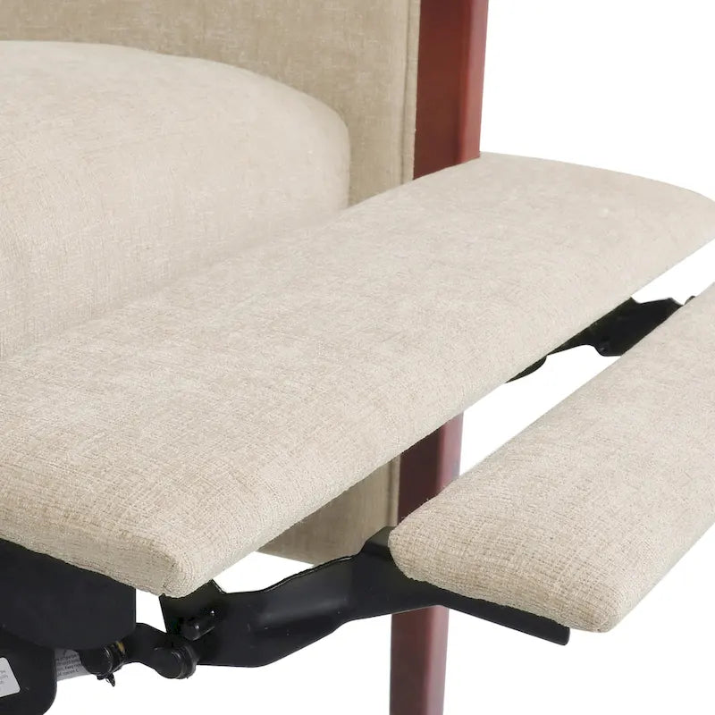 Fauteuil inclinable Anaura Channel Stitch Pushback par Christopher Knight Home