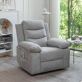Power Recliner Chair with Adjustable Massage Function - 36.63 x 38.13 x 40.50