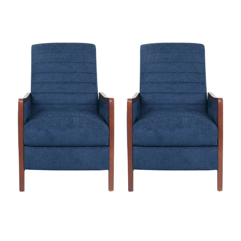 Fauteuils inclinables Anaura Channel Stitch Pushback de Christopher Knight Home