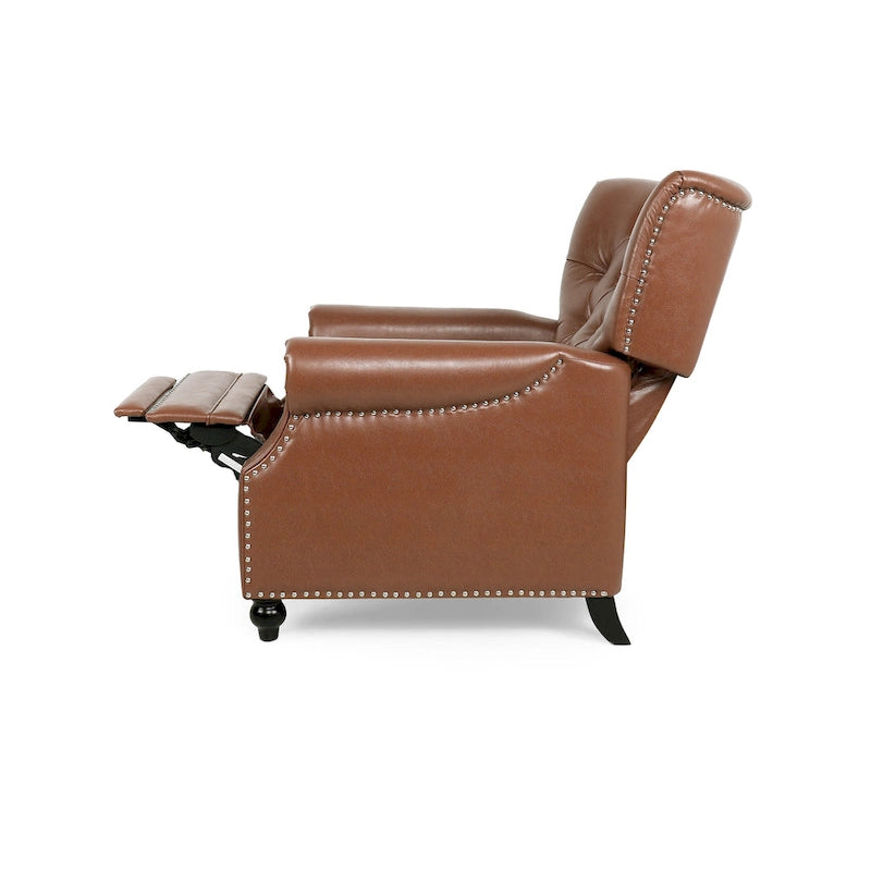 Fauteuil inclinable contemporain rembourré Callade par Christopher Knight Home
