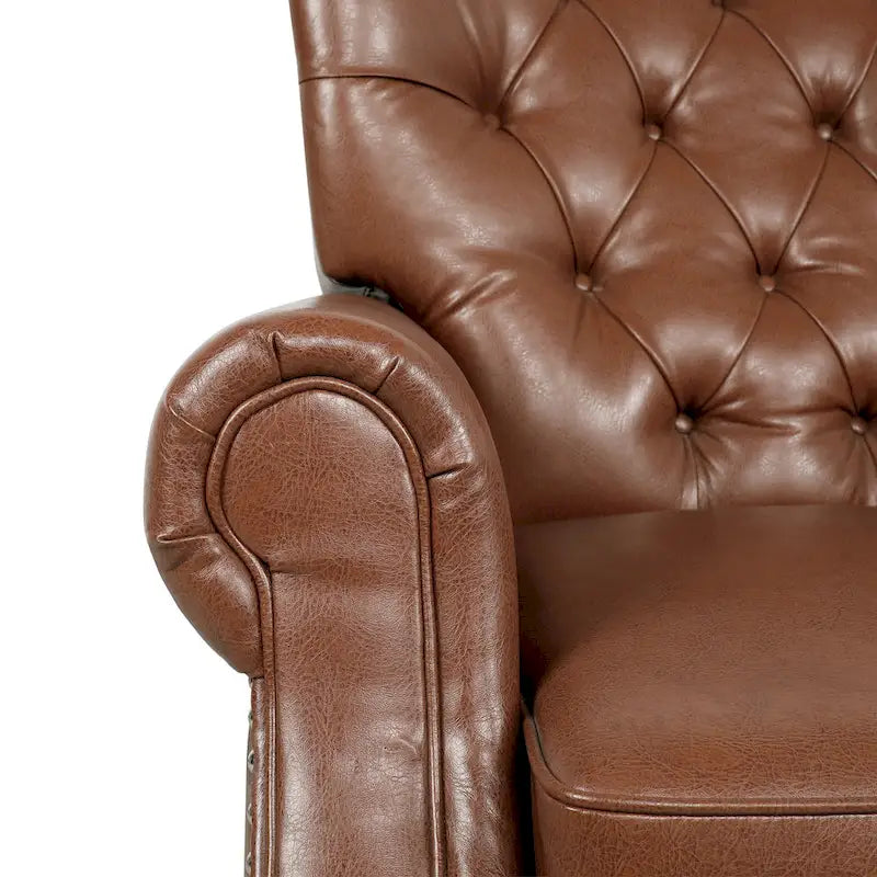 Fauteuil inclinable contemporain rembourré Callade par Christopher Knight Home